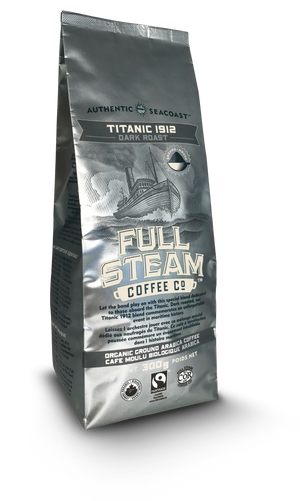 Full Steam Ground Coffee, Titanic 1912 Dark Roast
