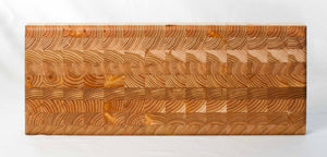 Larch Wood Cutting Board - Double Cheese