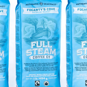 Full Steam Coffee, Authentic Seacoast Company 