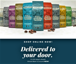 Full Steam Coffee, Authentic Seacoast Company 