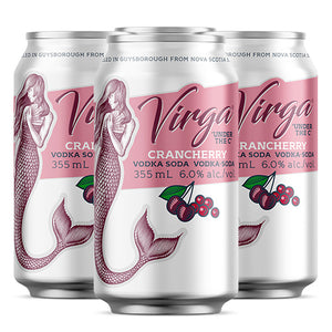 Virga "Under the C" Crancherry Vodka Soda (4-Pack)