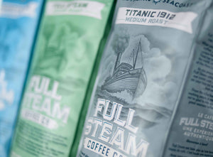 Full Steam Fogarty's Cove Medium Roast Coffee (Whole Bean)