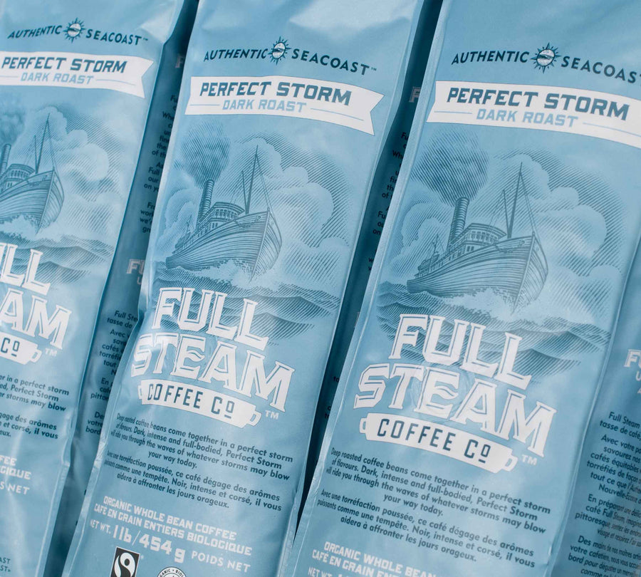 Full Steam Perfect Storm Dark Roast Coffee (Whole Bean)